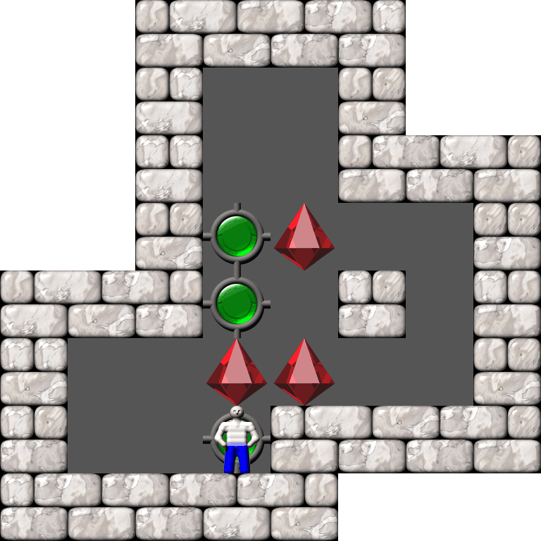 Sokoban Mass Remodel level 1829